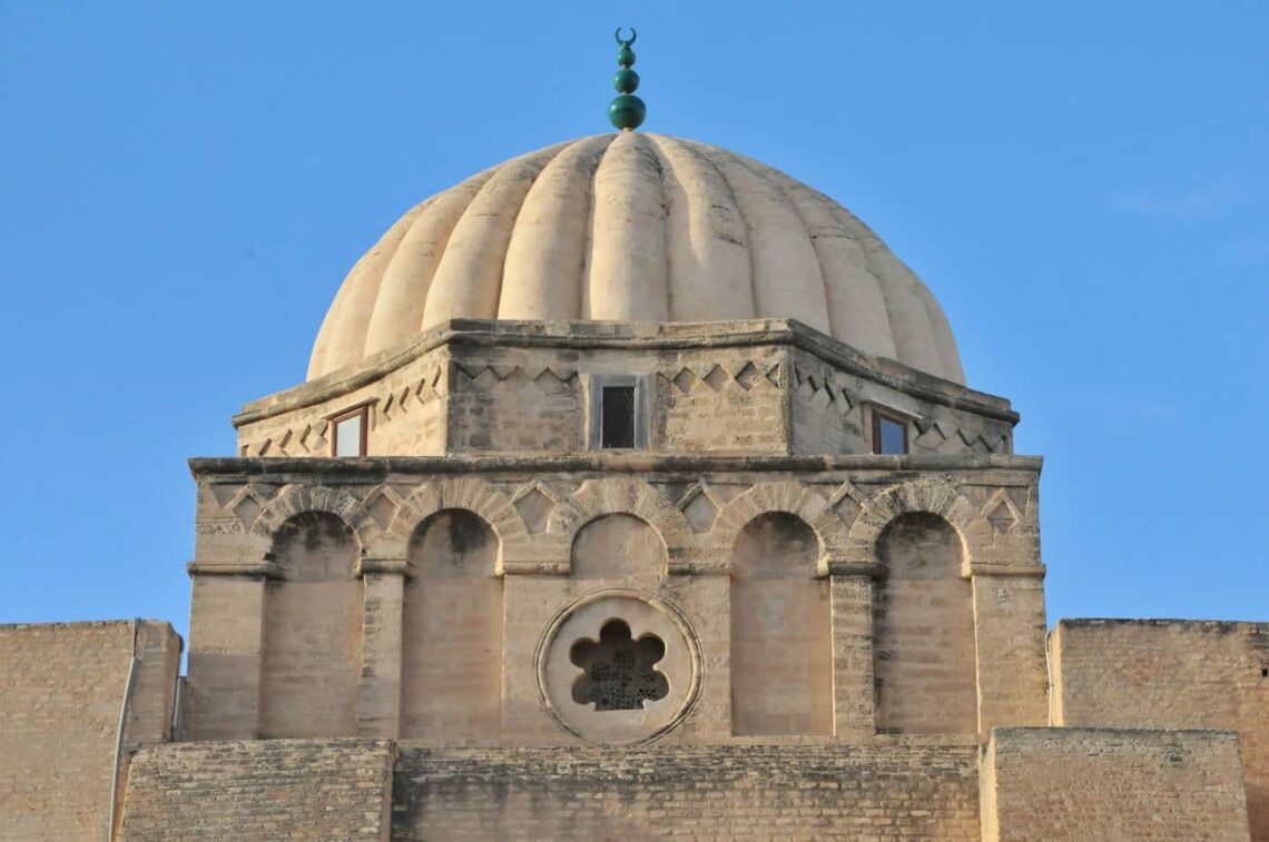 Architectural landmark: great mosque of kairouan mihrab dome exterior © citizen