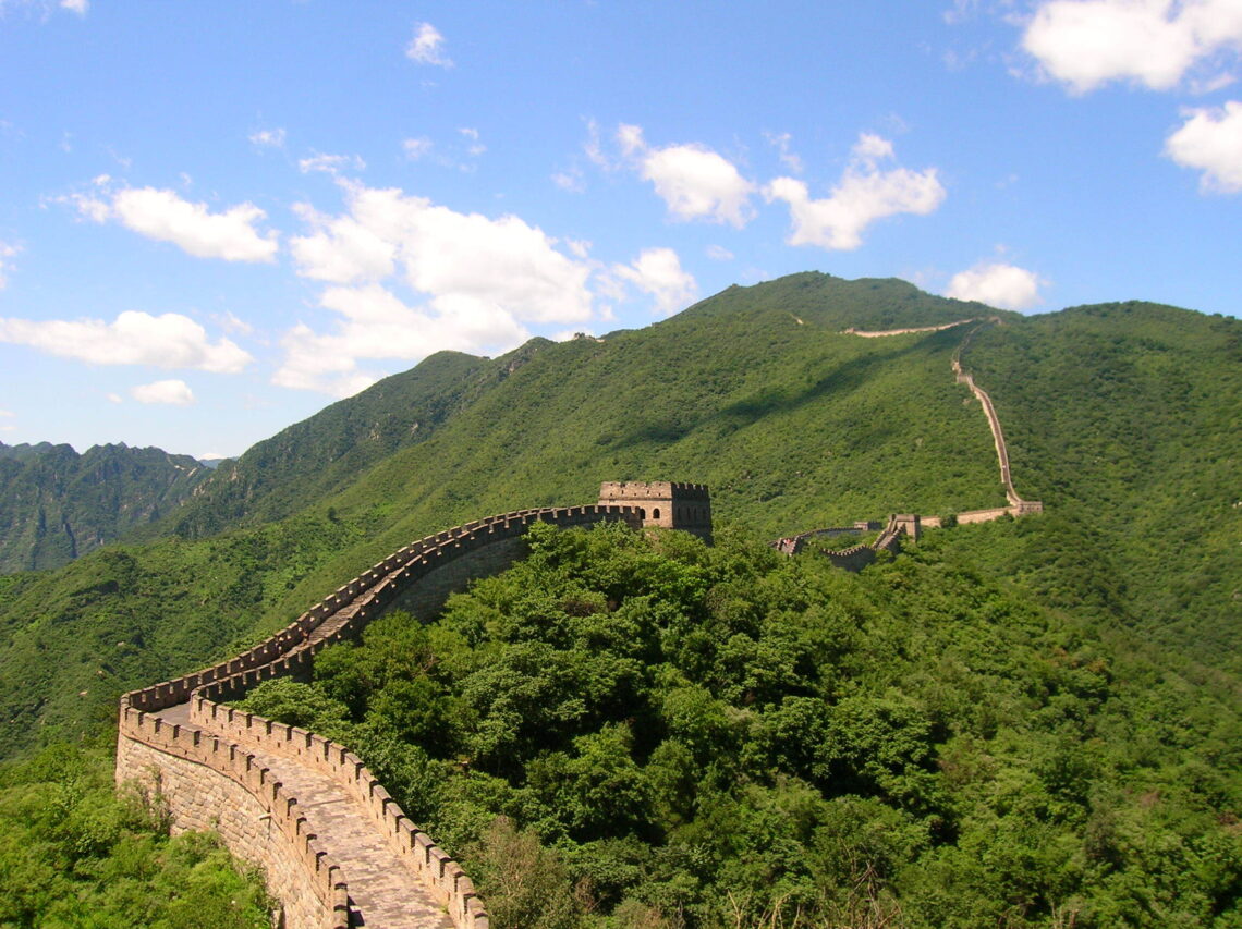 Architectural landmark: great wall of china mutianyu section © nicolas perrault iii
