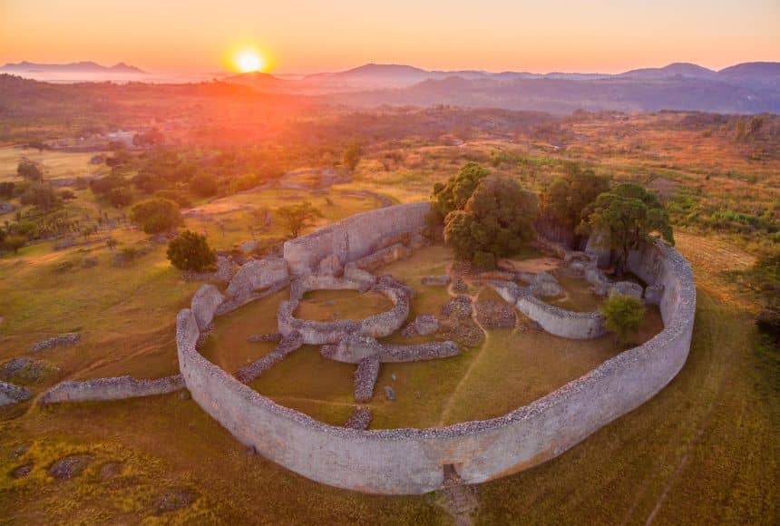 15 Famous Architectural Landmarks In Africa For Architects 205 Architectural landmark: great zimbabwe aerial ยฉ christopher scott