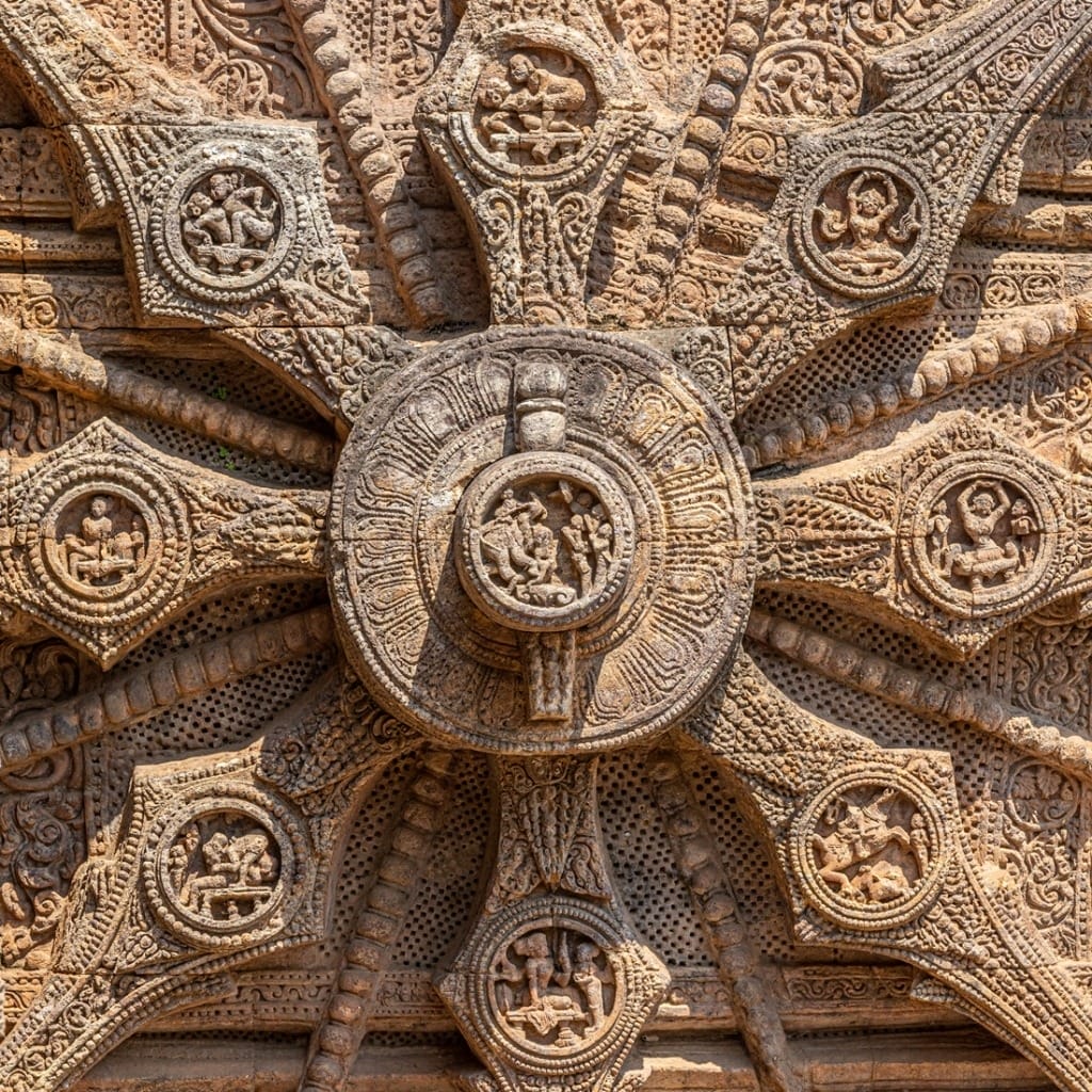 18 Famous Architectural Landmarks In Asia For Architects 437 Architectural landmark: konark sun temple carved stone wheel closeup details ยฉ kevin standage photography