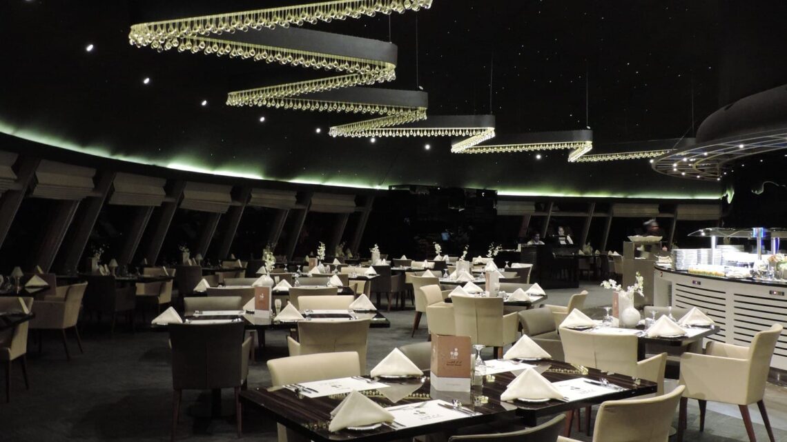 Architectural landmark: kuwait towers horizon restaurant © the filipino traveler