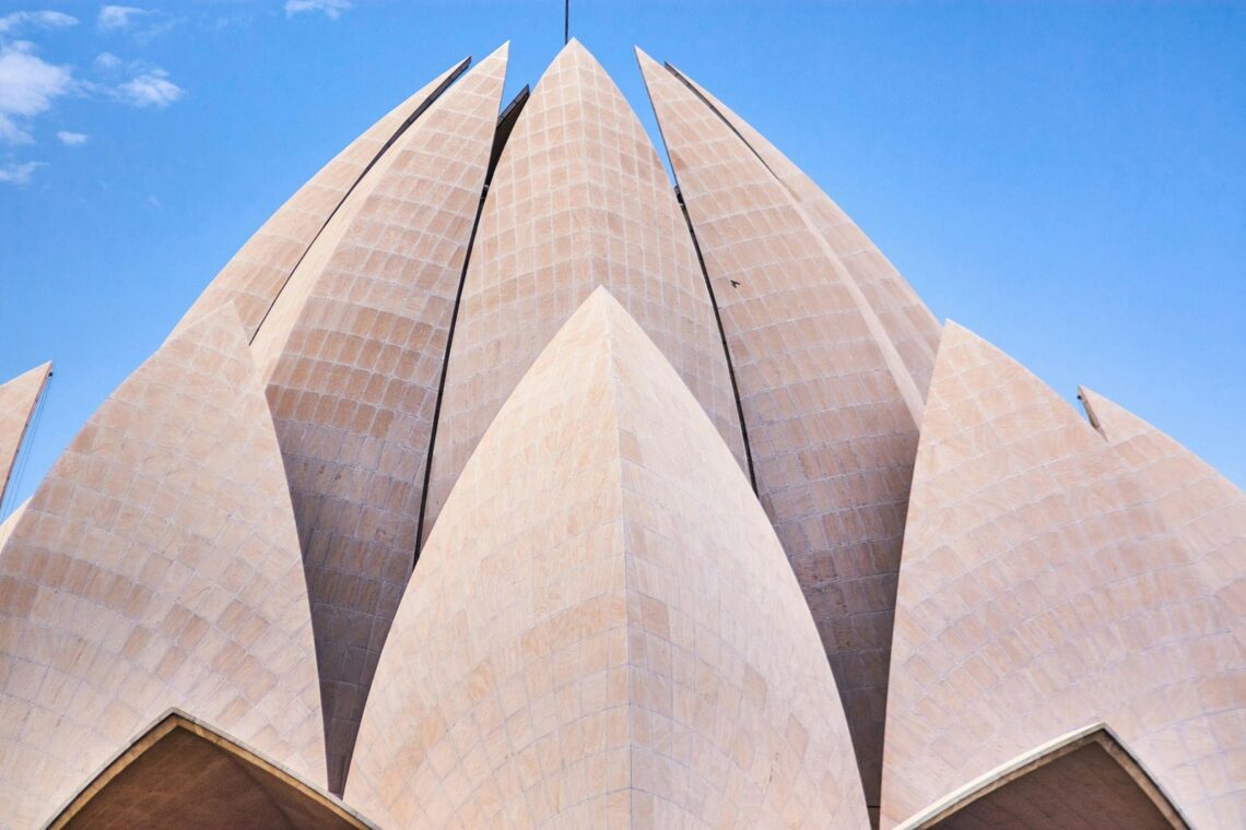 18 Famous Architectural Landmarks In Asia For Architects 428 Architectural landmark: lotus temple closeup exterior detail ยฉ deepak maurya