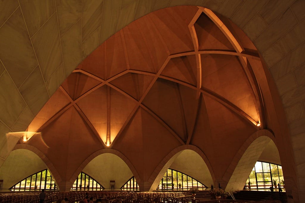 18 Famous Architectural Landmarks In Asia For Architects 434 Architectural landmark: lotus temple interior ยฉ dinudey baidya