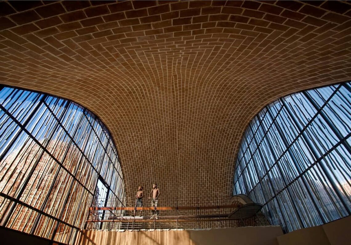 15 Famous Architectural Landmarks In Africa For Architects 145 Architectural landmark: mapungubwe interpretation centre interior ยฉ peter rich architects