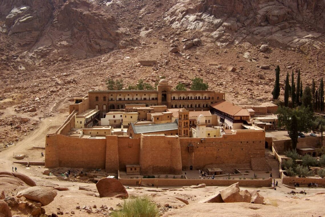 15 Famous Architectural Landmarks In Africa For Architects 216 Architectural landmark: saint catherine monastery faรงade ยฉ berthold werner