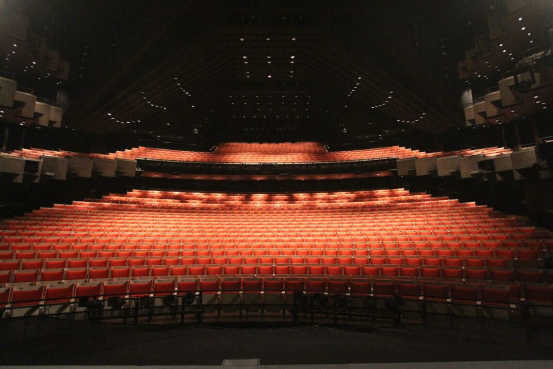 Architectural landmark: sydney opera house joan sutherland theatre interior © morepix