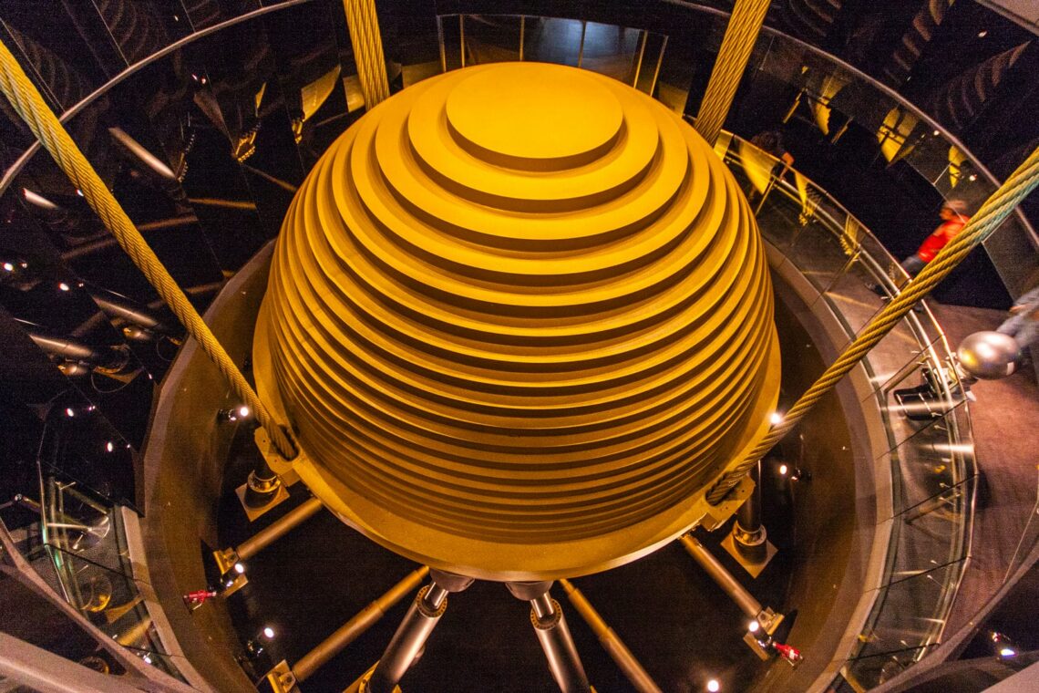 18 Famous Architectural Landmarks In Asia For Architects 311 Architectural landmark: taipei 101 tuned mass damper ยฉ paul blair