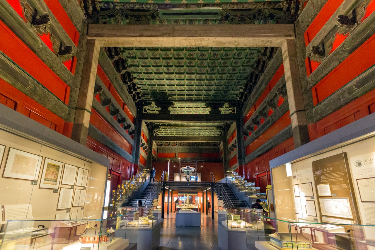 Architectural landmark: the forbidden city east gate © morio