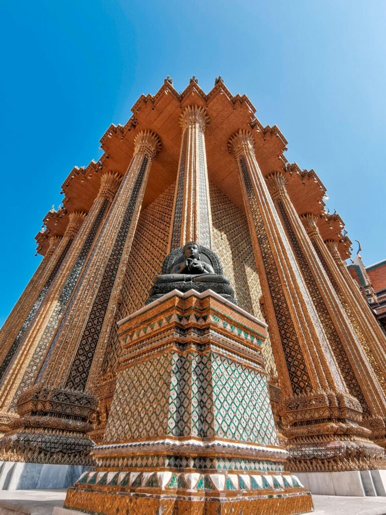 Architectural landmark: the grand palace phra mondop © neil robespierre