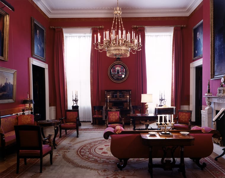 The White House: An Architecture Landmark To Visit In Washington, D.c. 5 Architectural landmark: the white house red room ยฉ robert l. Knudsen