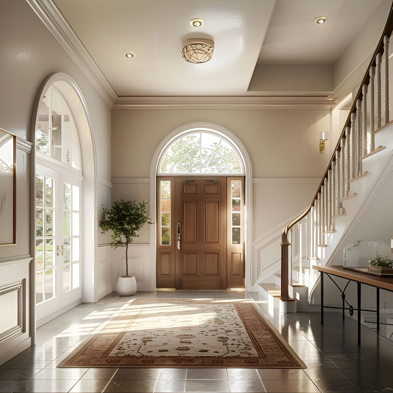 Foyer: size, functionality, uses, furniture, and renovation