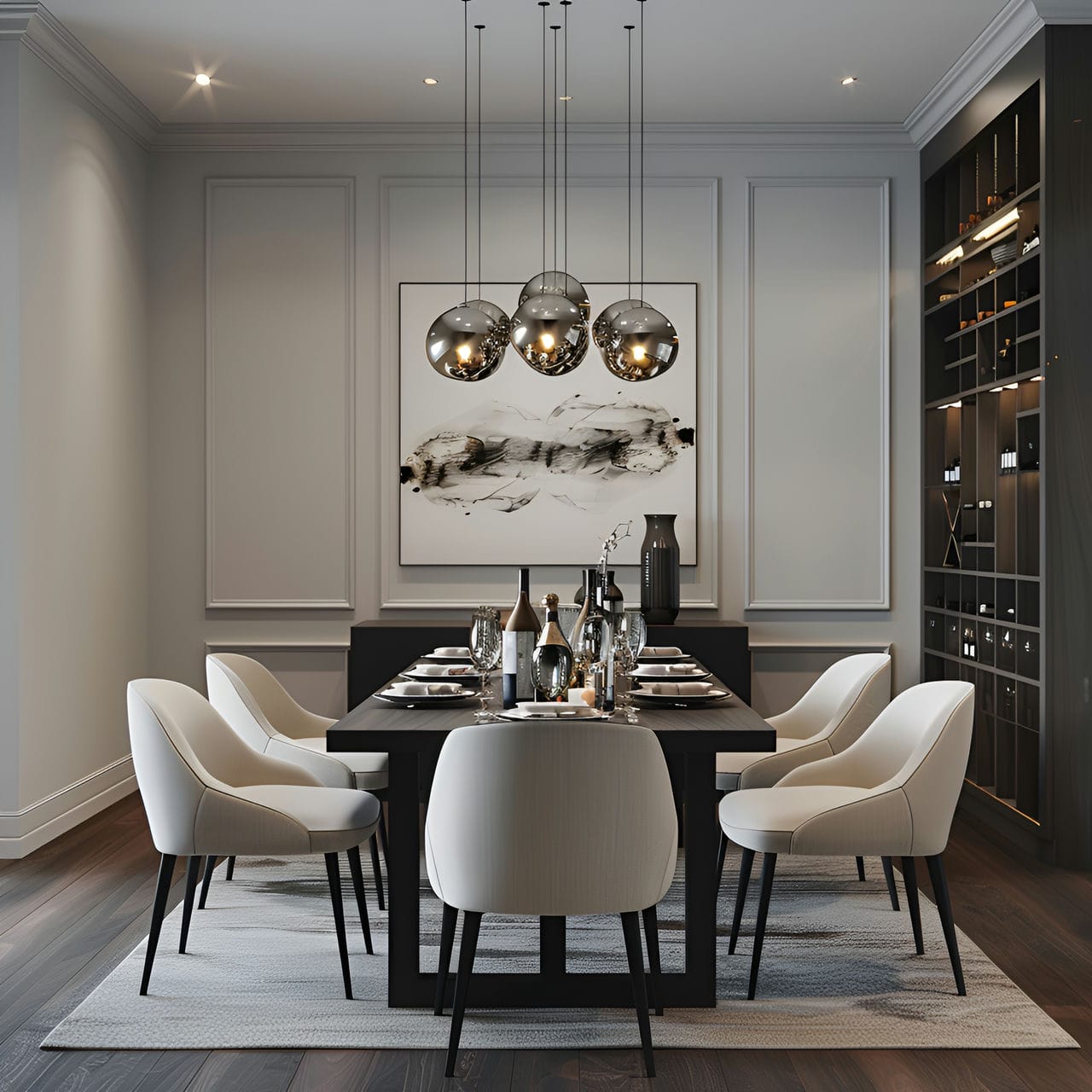 Dining room: size, functionality, uses, furniture and renovation