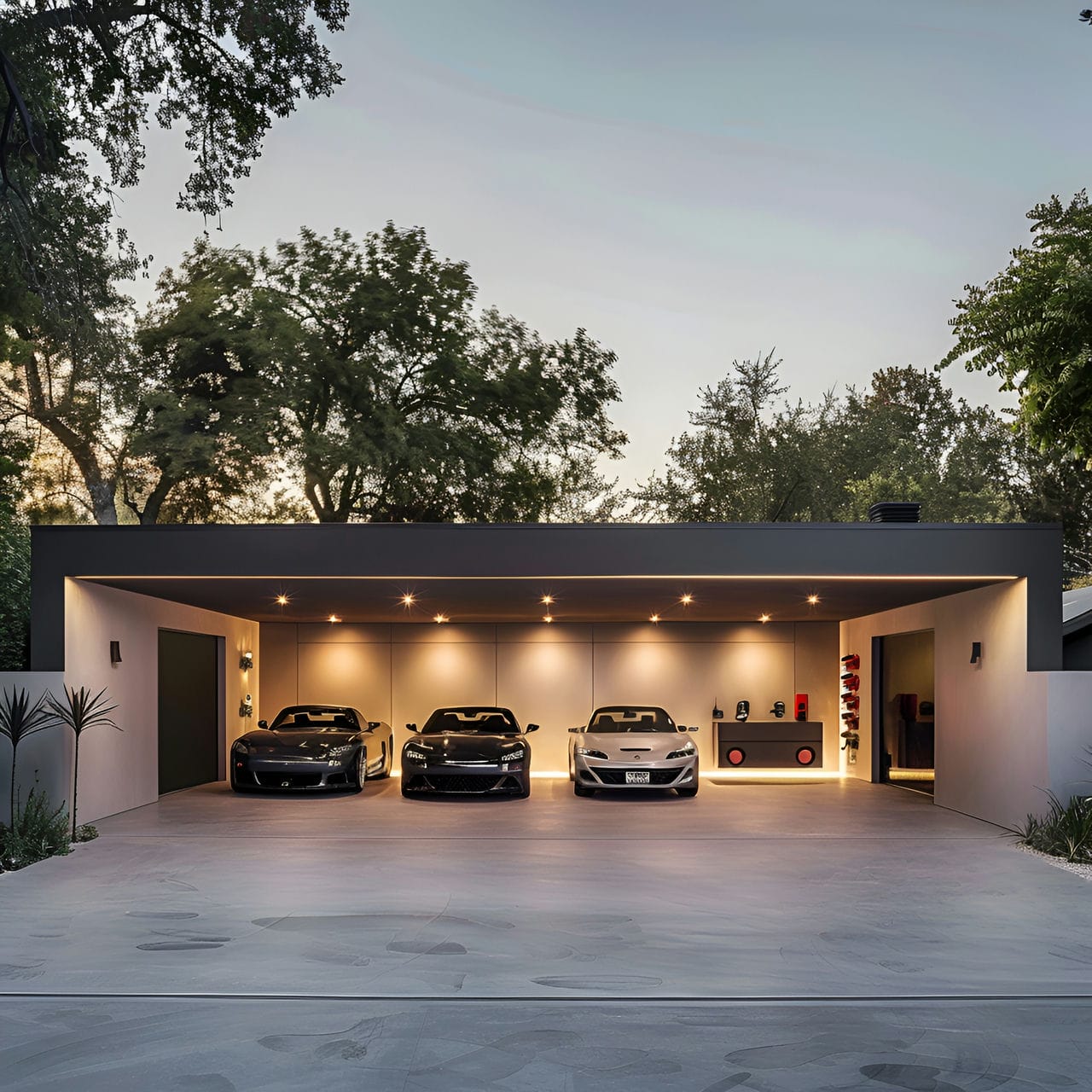 Garage: size, functionality, uses, furniture and renovation