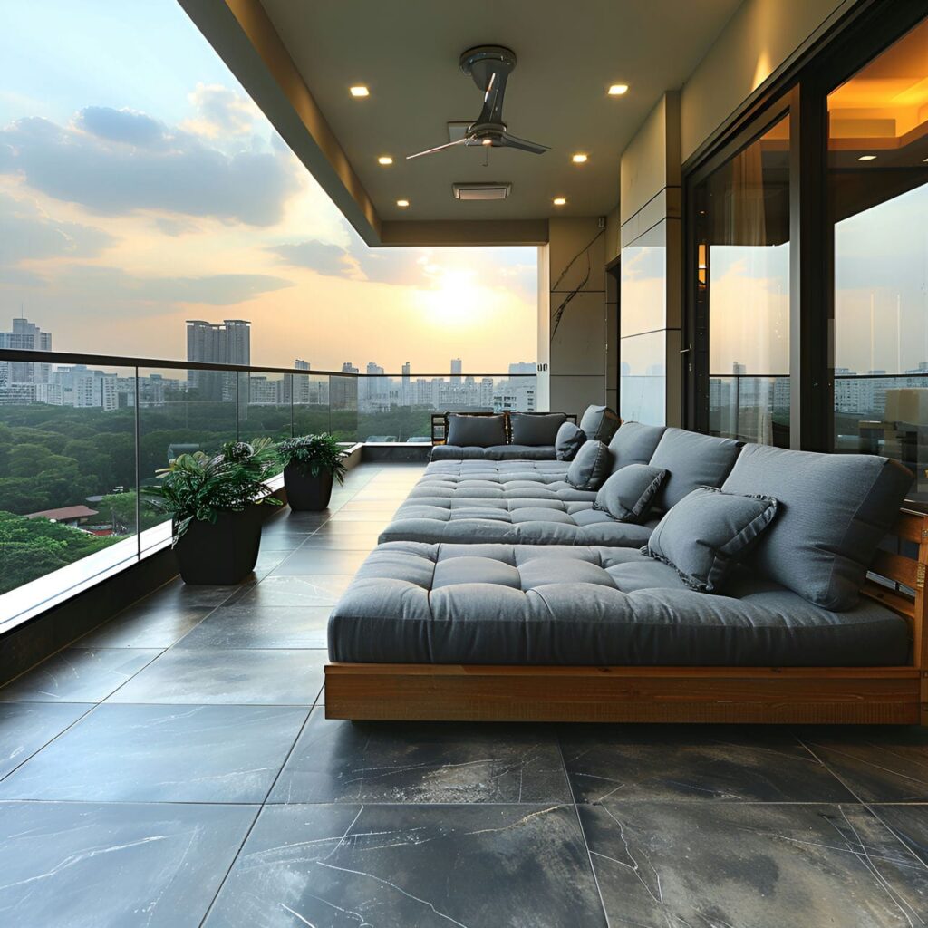 Balcony: size, functionality, uses, furniture and renovation