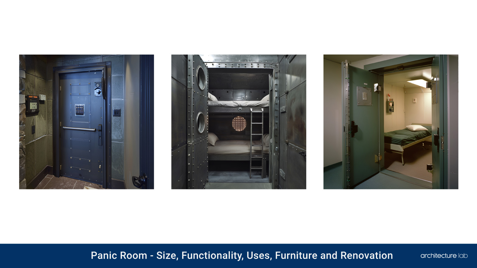 Panic room: size, functionality, uses, furniture and renovation