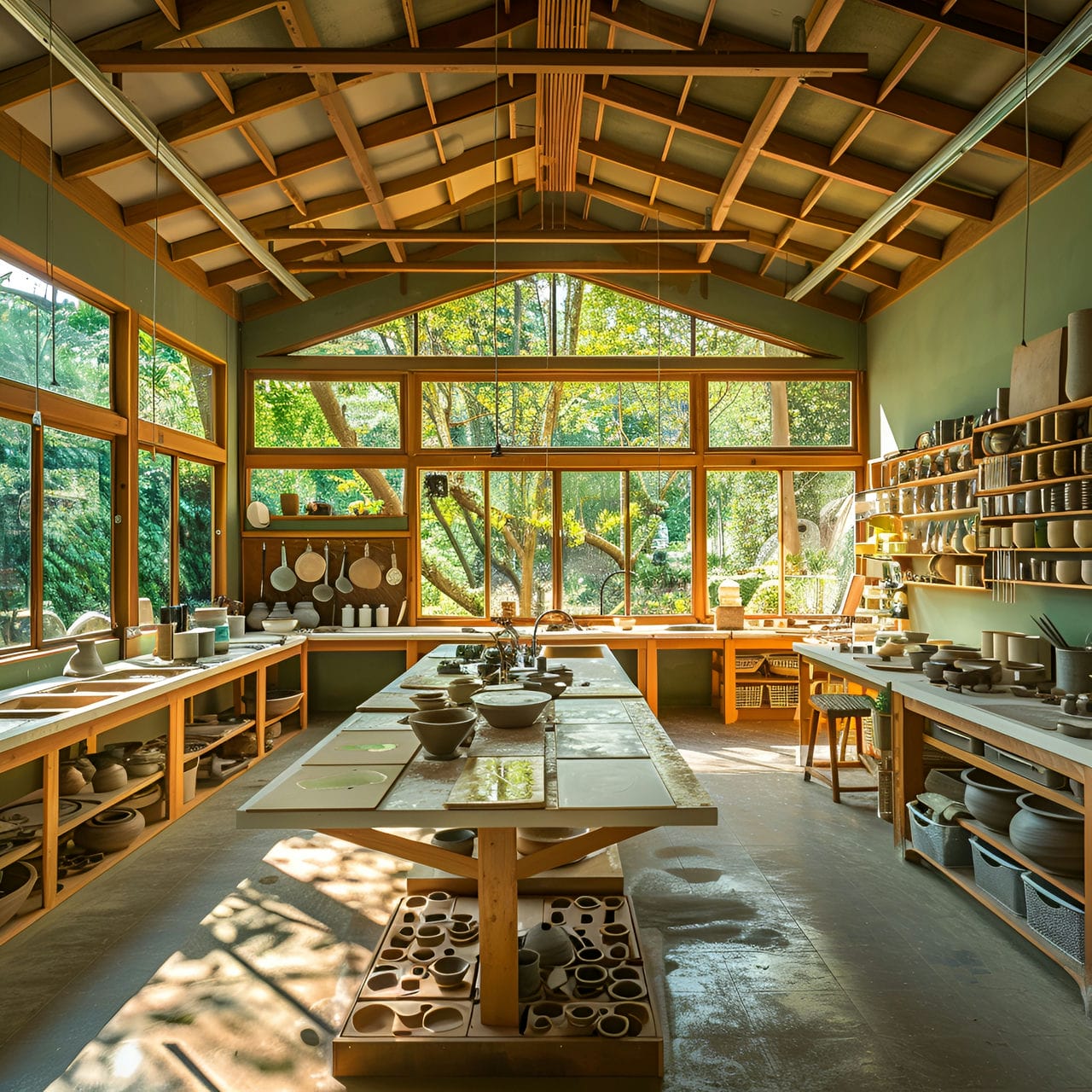 Workshop: size, functionality, uses, furniture and renovation
