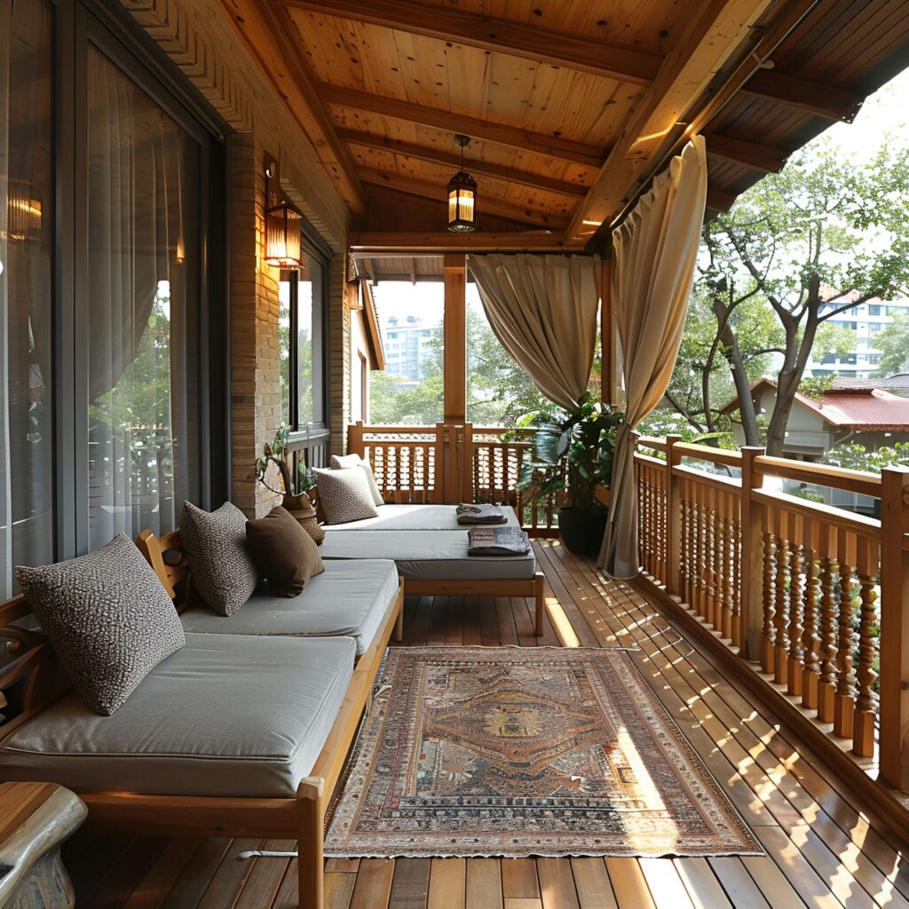 Balcony: size, functionality, uses, furniture and renovation