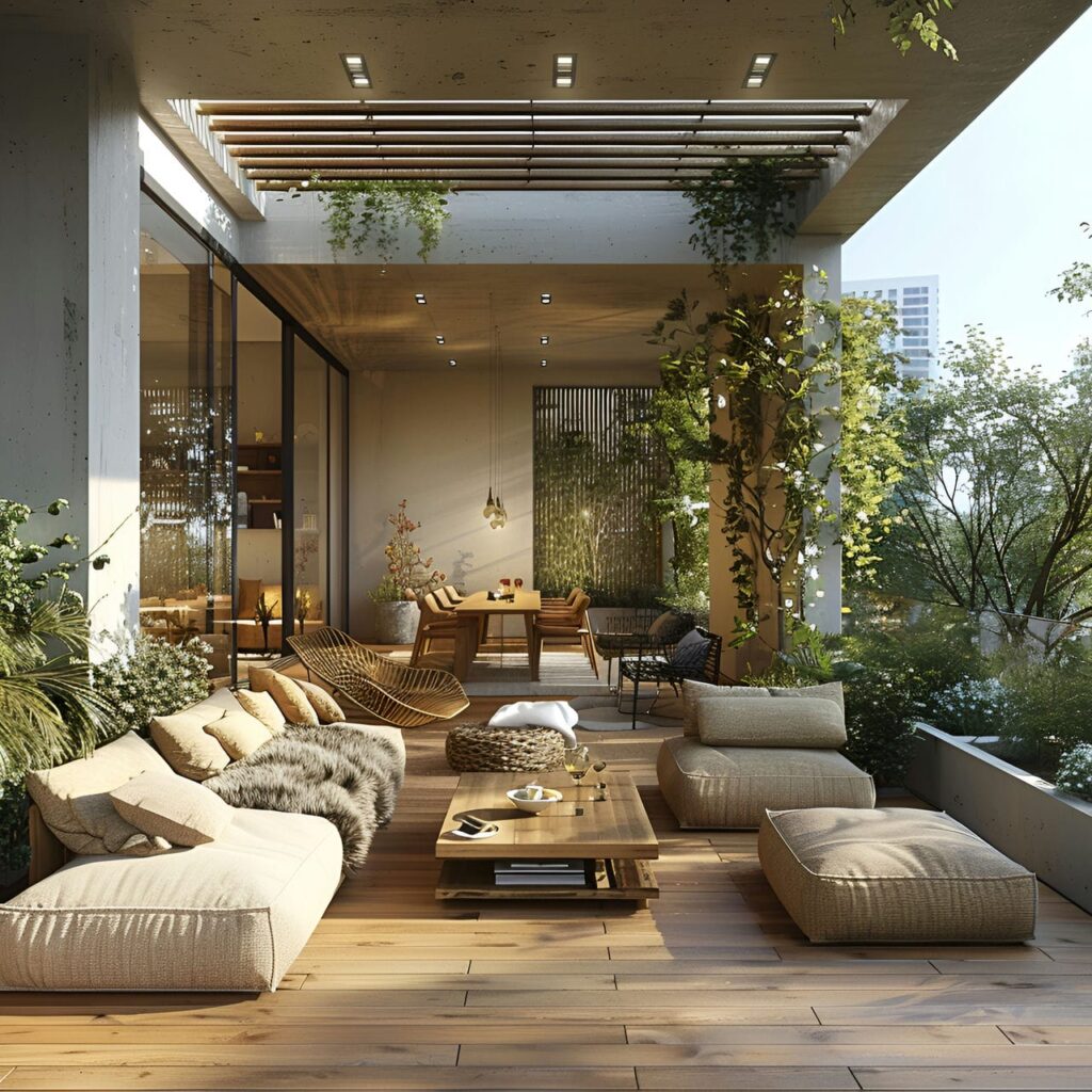 Terrace: Size, Functionality, Uses, Furniture And Renovation 52 Terrace: size, functionality, uses, furniture and renovation