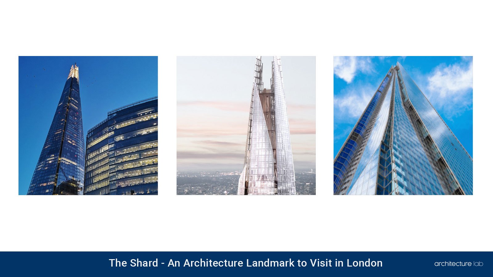 The shard: an architecture landmark to visit in london