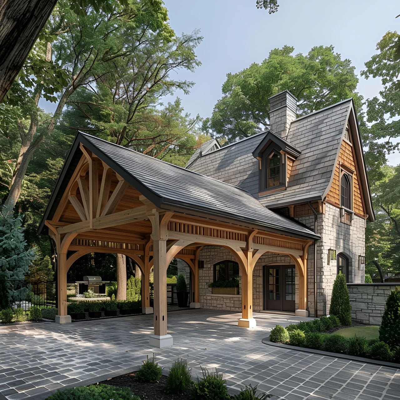 Carport - Size, Functionality, Uses, Furniture And Renovation Carport: size, functionality, uses, furniture, and renovation