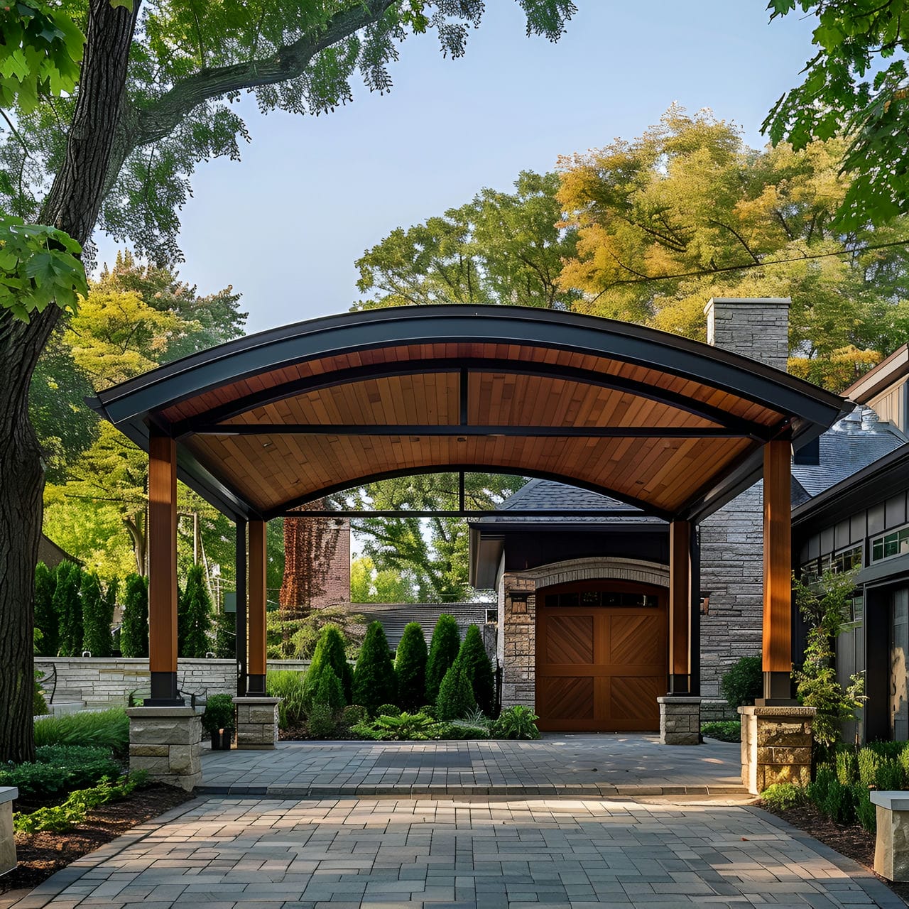 Carport - Size, Functionality, Uses, Furniture And Renovation Carport: size, functionality, uses, furniture, and renovation