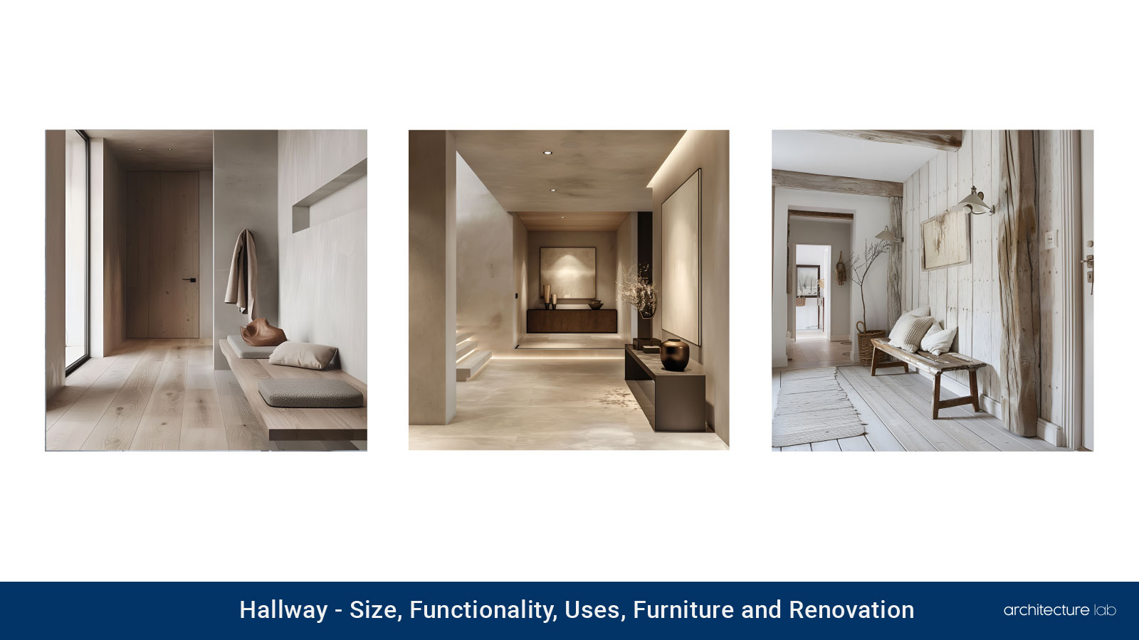 Hallway: size, functionality, uses, furniture and renovation