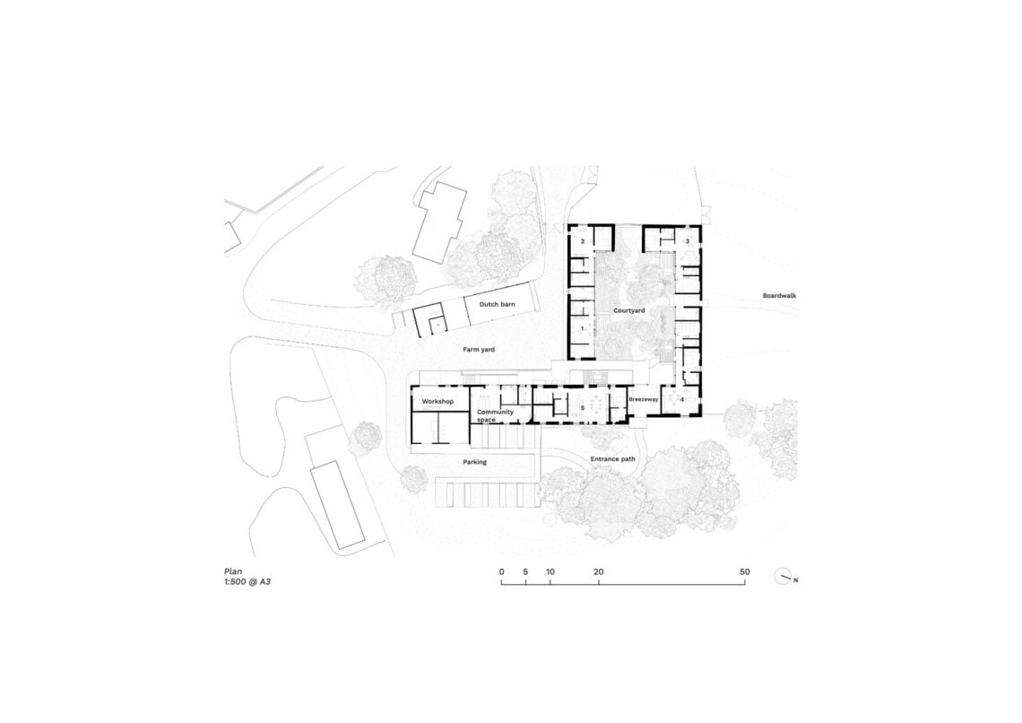 Wraxall yard / clementine blakemore architects