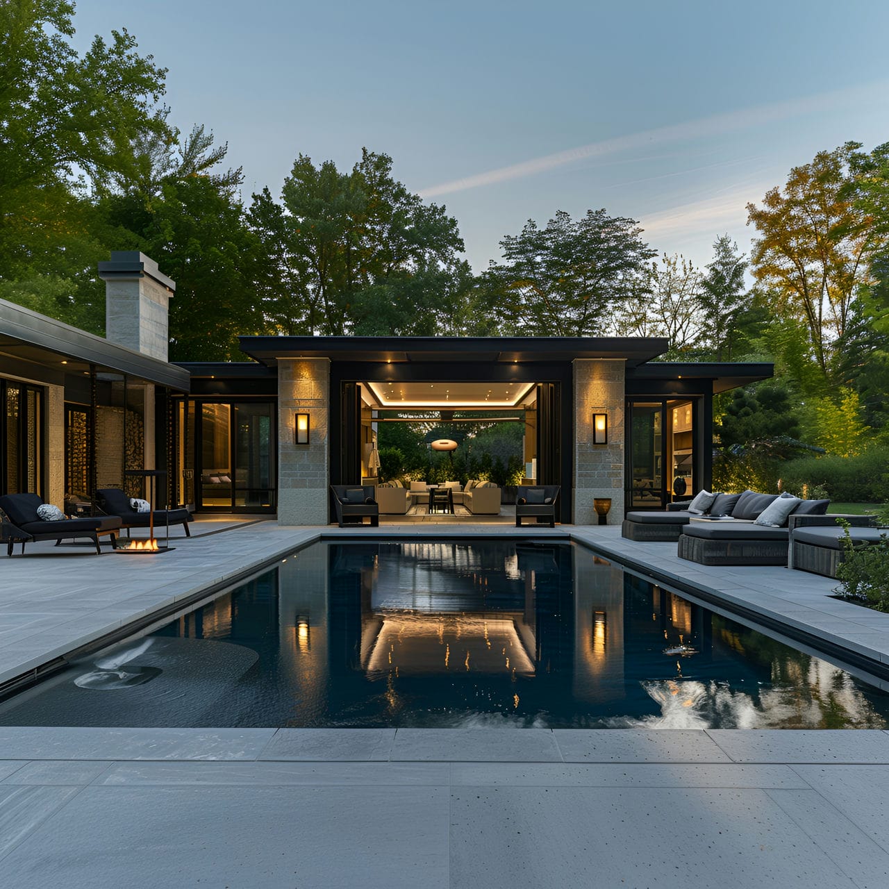 Pool House - Size, Functionality, Uses, Furniture And Renovation Pool house: size, functionality, uses, furniture and renovation