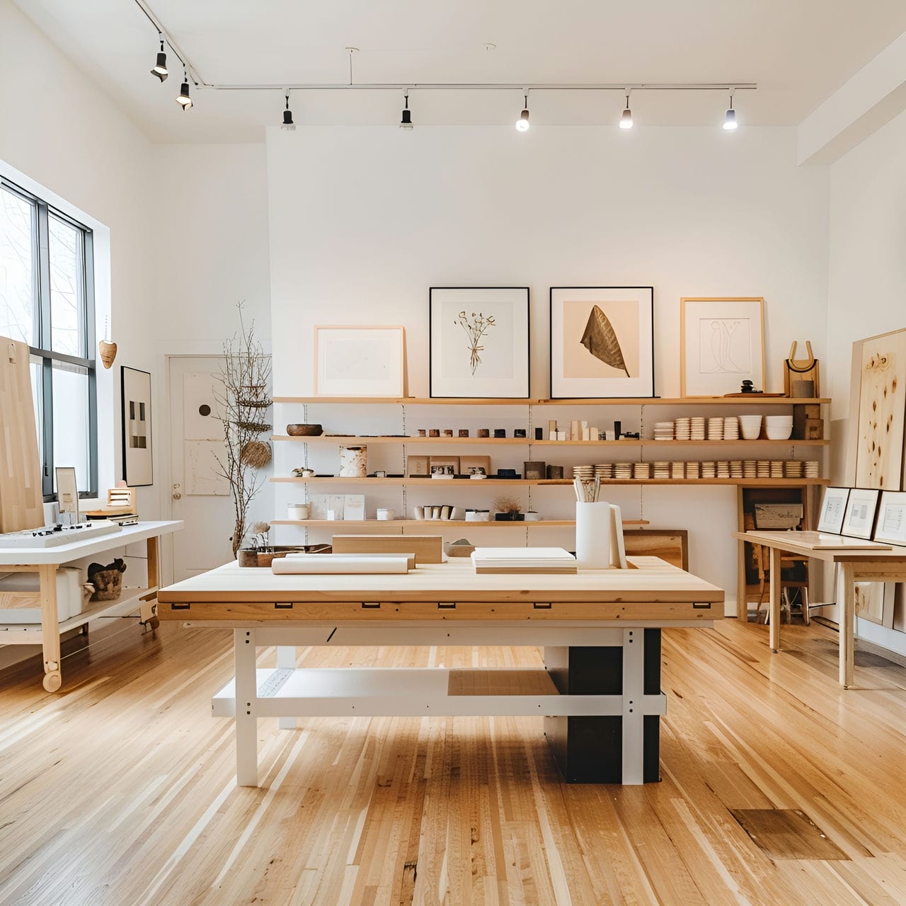 Art Studio - Size, Functionality, Uses, Furniture And Renovation Art studio: size, functionality, uses, furniture and renovation