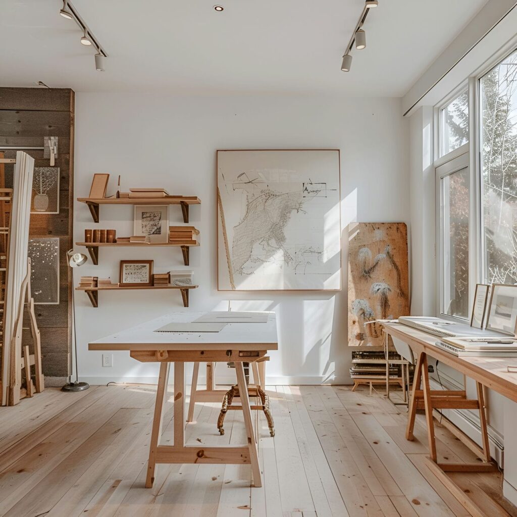 Art Studio: Size, Functionality, Uses, Furniture, And Renovation 30 Art studio: size, functionality, uses, furniture and renovation