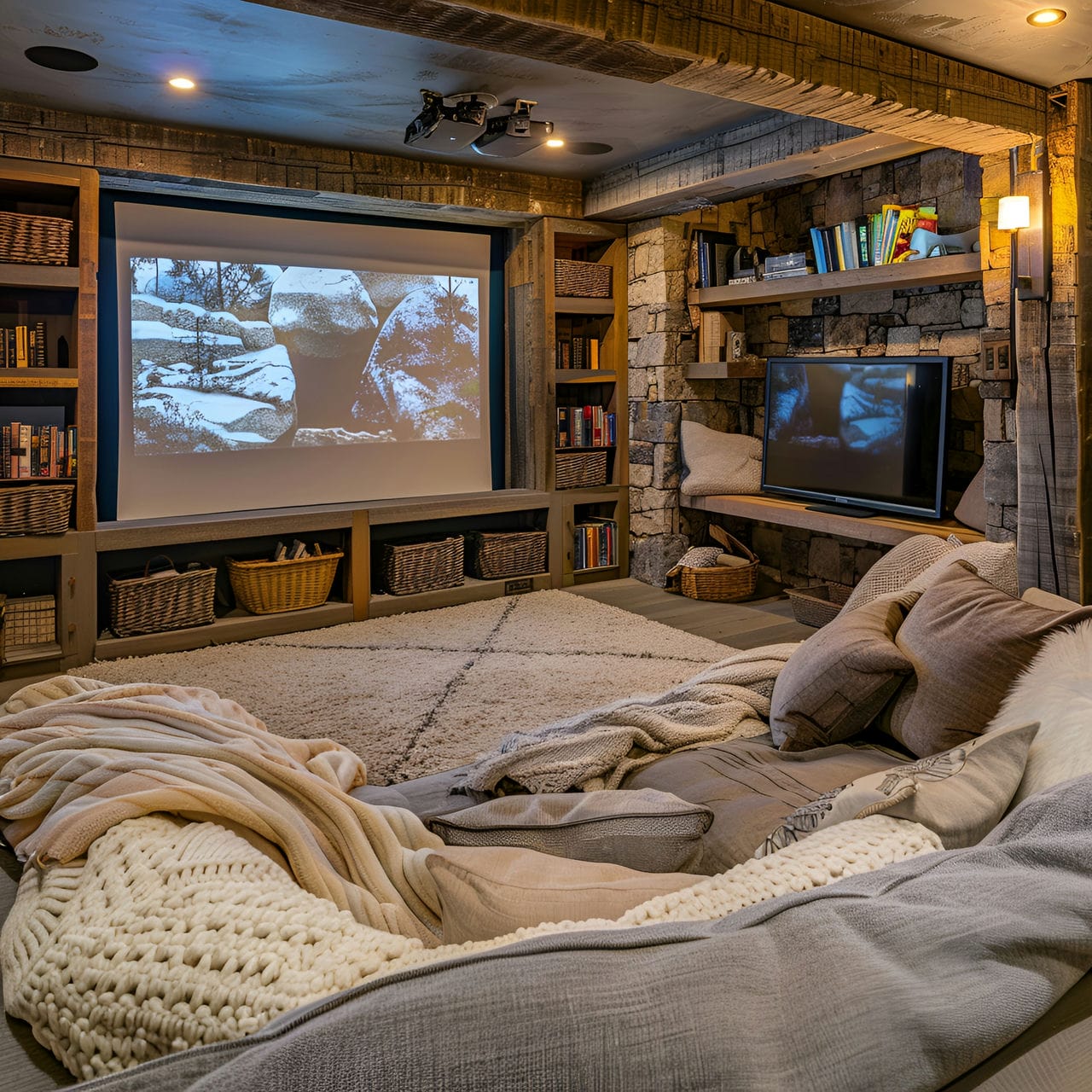 Home Theather - Size, Functionality, Uses, Furniture And Renovat Home theater: size, functionality, uses, furniture and renovation