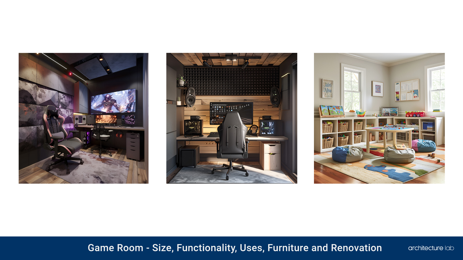 Game room: size, functionality, uses, furniture and renovation