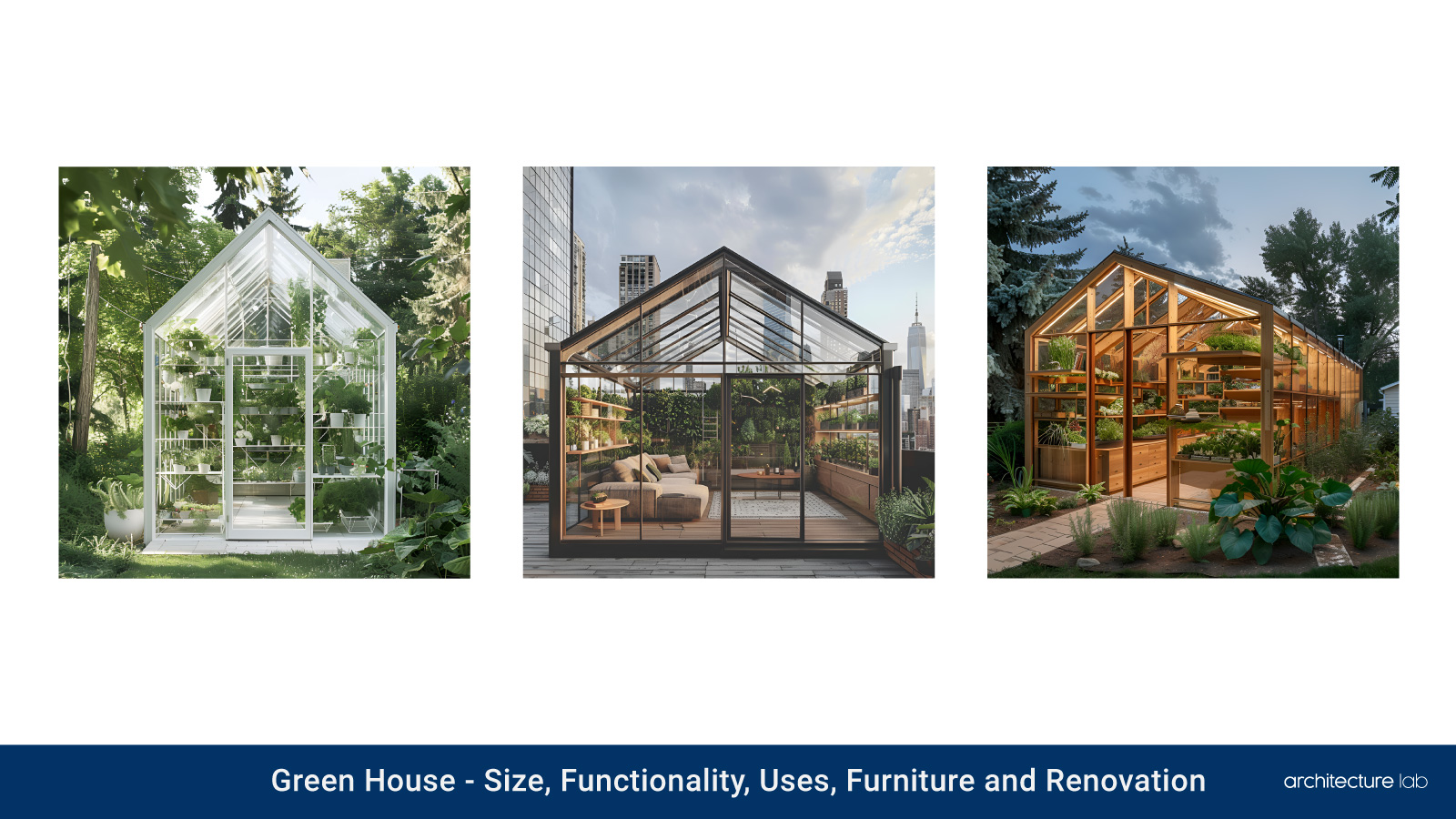 Greenhouse: size, functionality, uses, furniture and renovation