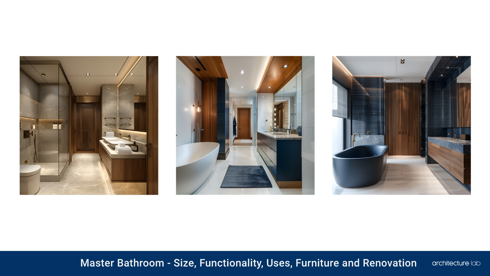 Master bathroom: size, functionality, uses, furniture and renovation