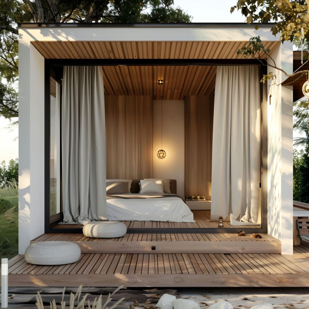 Guest House: Size, Functionality, Uses, Furniture And Renovation 36 Guest house: size, functionality, uses, furniture and renovation