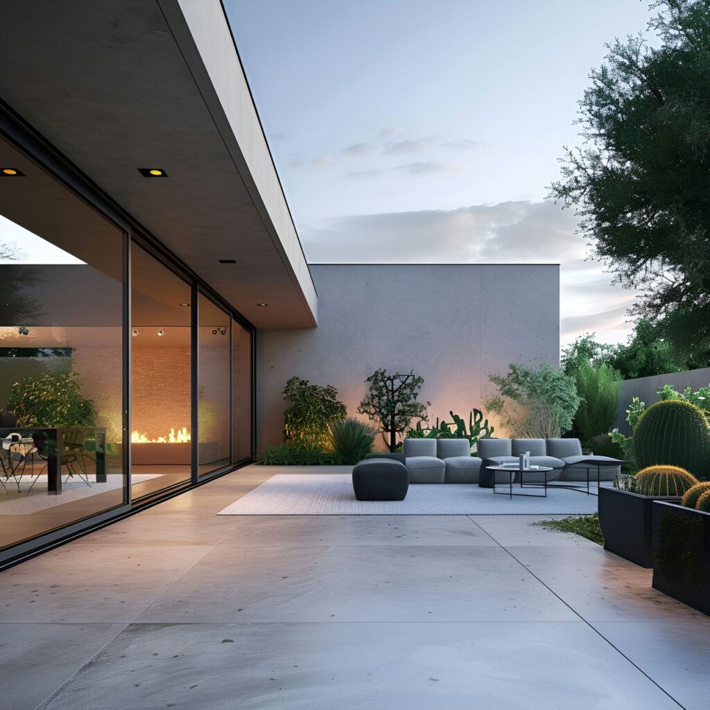 Patio: size, functionality, uses, furniture and renovation