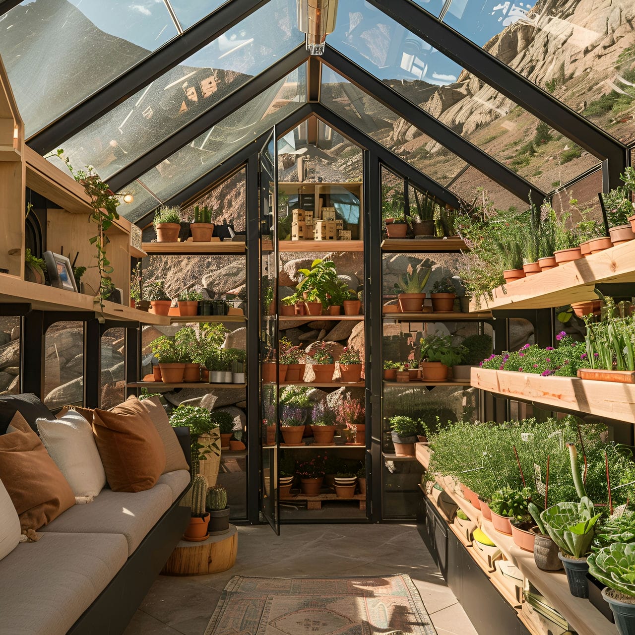 Green House - Size, Functionality, Uses, Furniture And Renovatio Greenhouse: size, functionality, uses, furniture and renovation