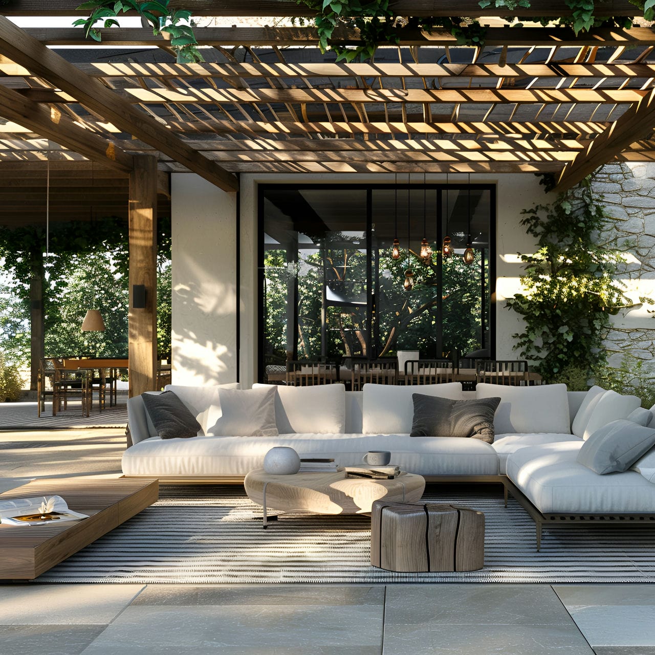 Patio: size, functionality, uses, furniture and renovation