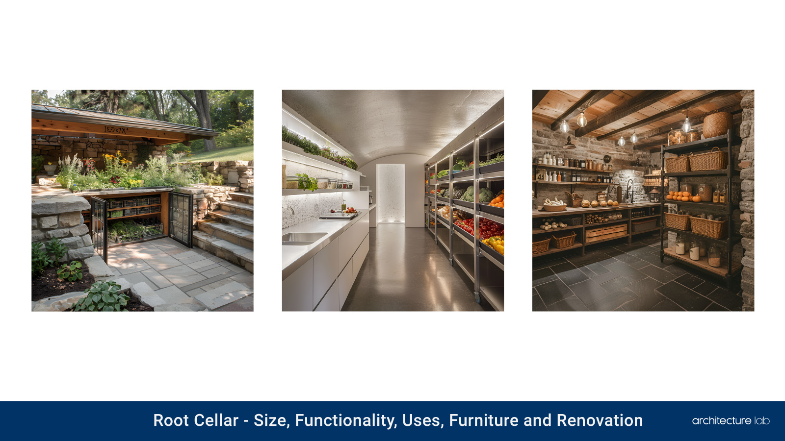 Root cellar: size, functionality, uses, furniture and renovation