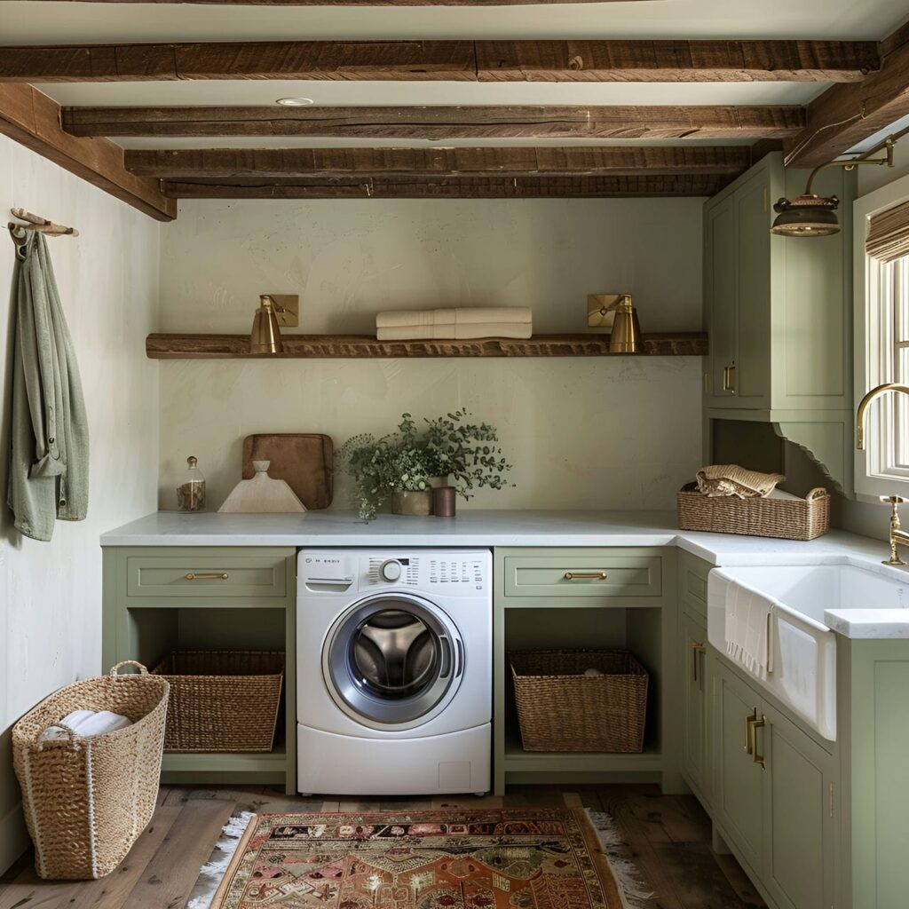 Laundry room: size, functionality, uses, furniture and renovation