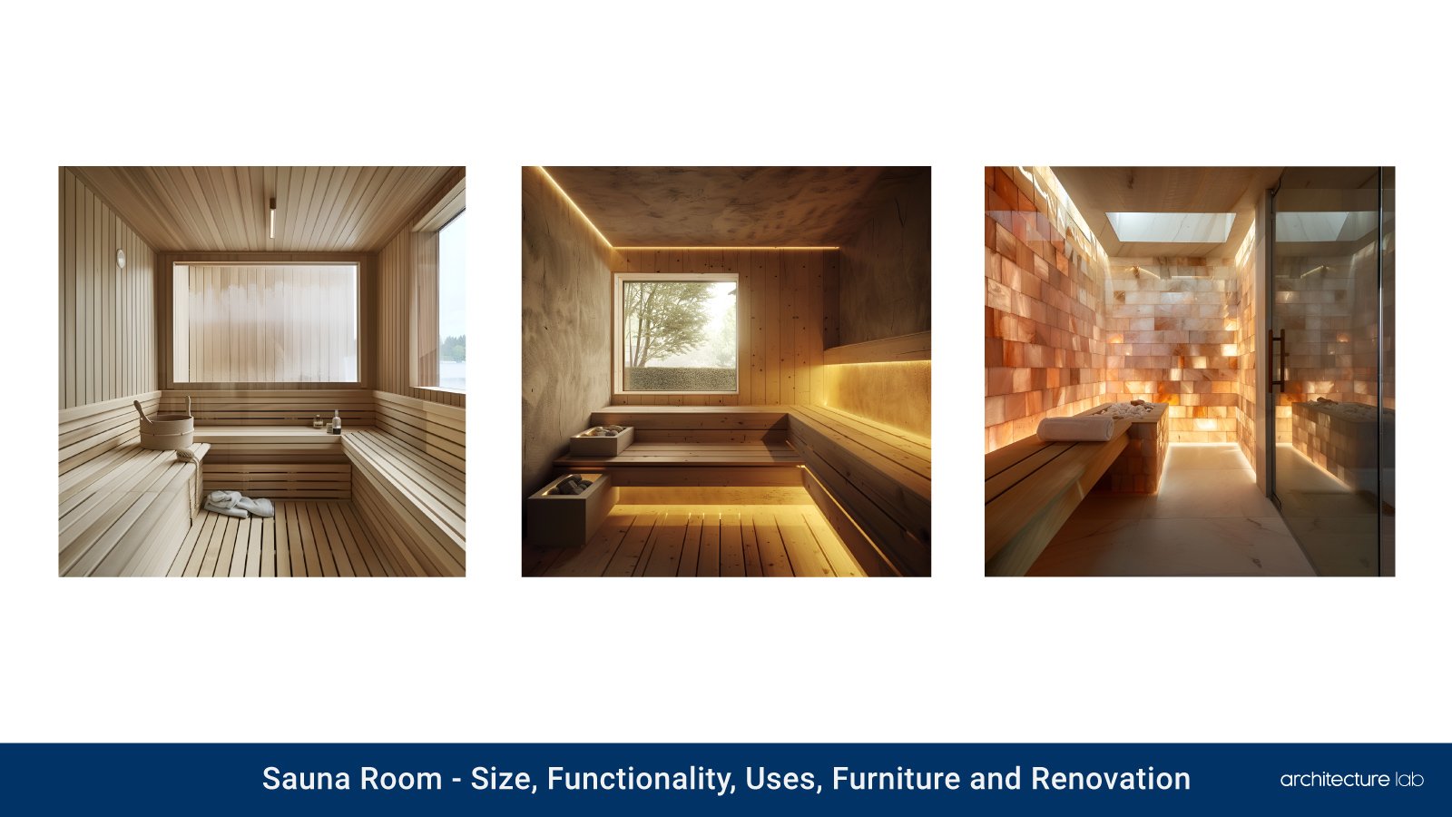 Sauna room: size, functionality, uses, furniture and renovation