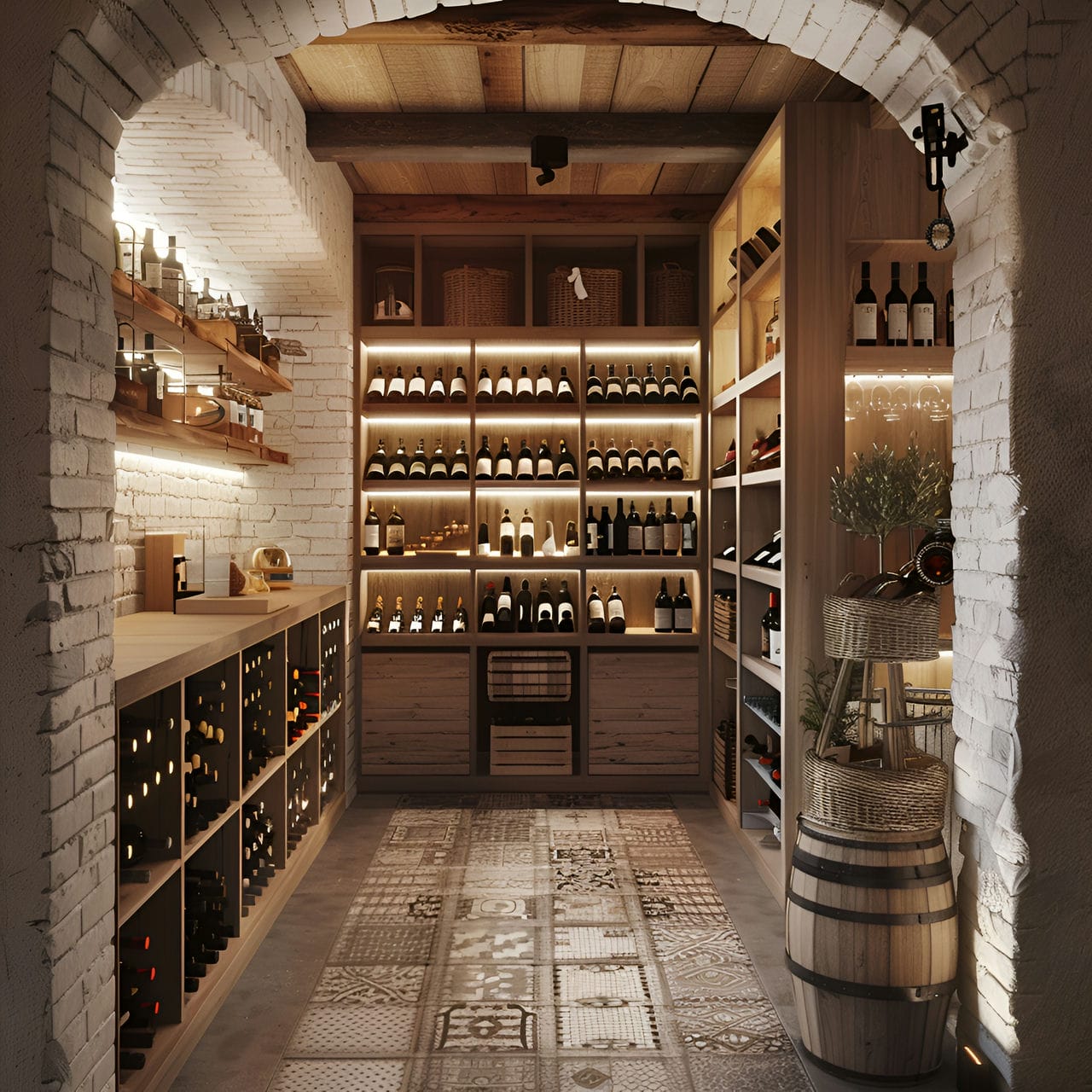 Wine Cellar - Size, Functionality, Uses, Furniture And Renovatio Wine cellar: size, functionality, uses, furniture and renovation