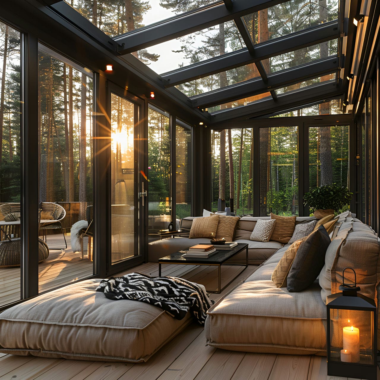 Conservatory - Size, Functionality, Uses, Furniture And Renovati Conservatory: size, functionality, uses, furniture, and renovation