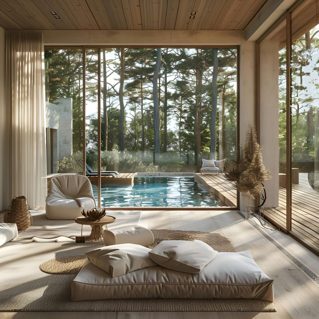 Pool House: Size, Functionality, Uses, Furniture And Renovation 11 Pool house: size, functionality, uses, furniture and renovation