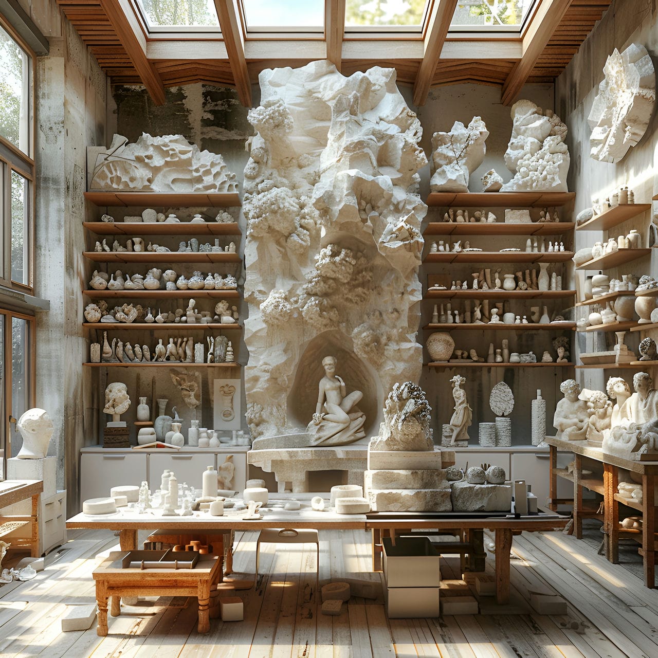 Art Studio - Size, Functionality, Uses, Furniture And Renovation Art studio: size, functionality, uses, furniture and renovation