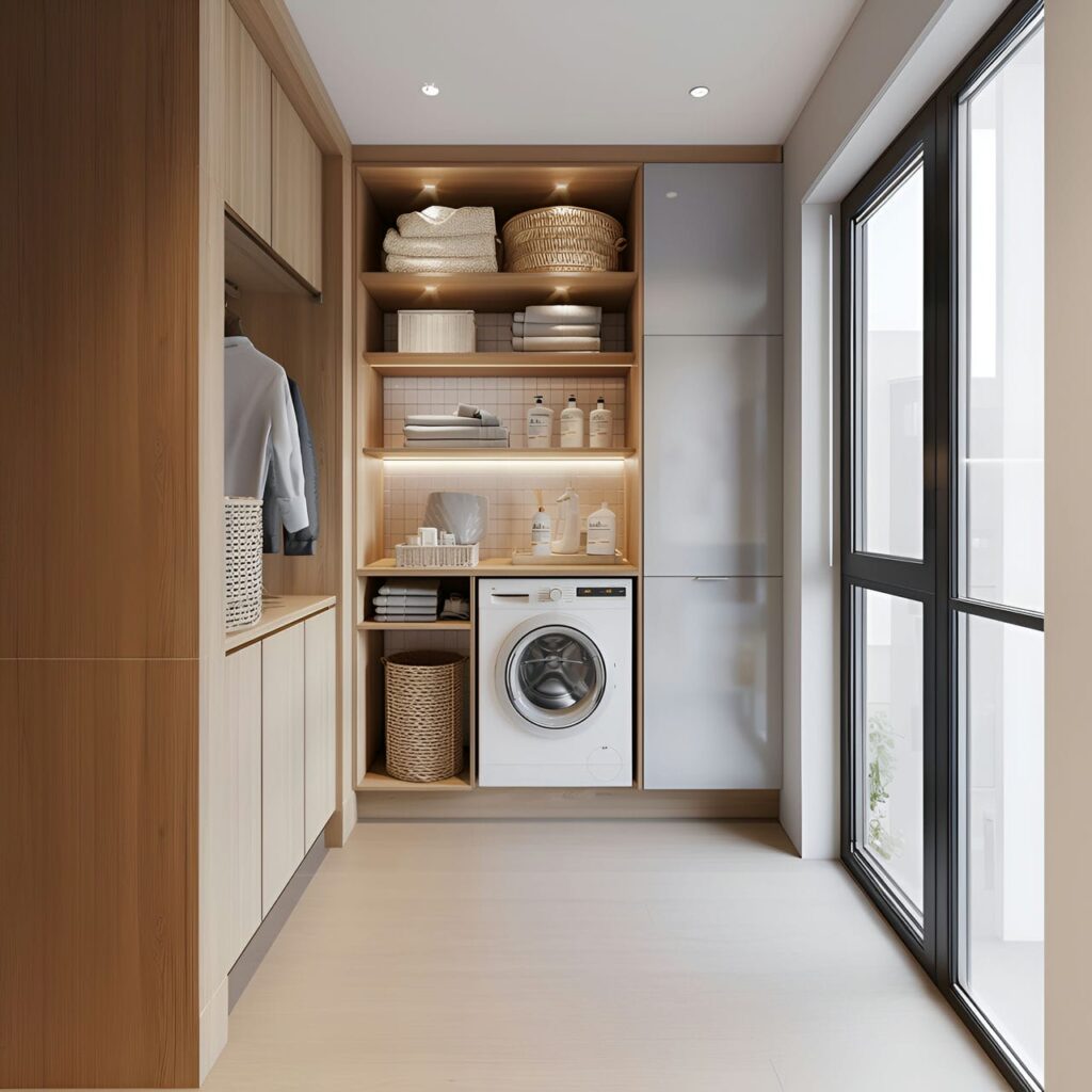 Laundry room: size, functionality, uses, furniture and renovation