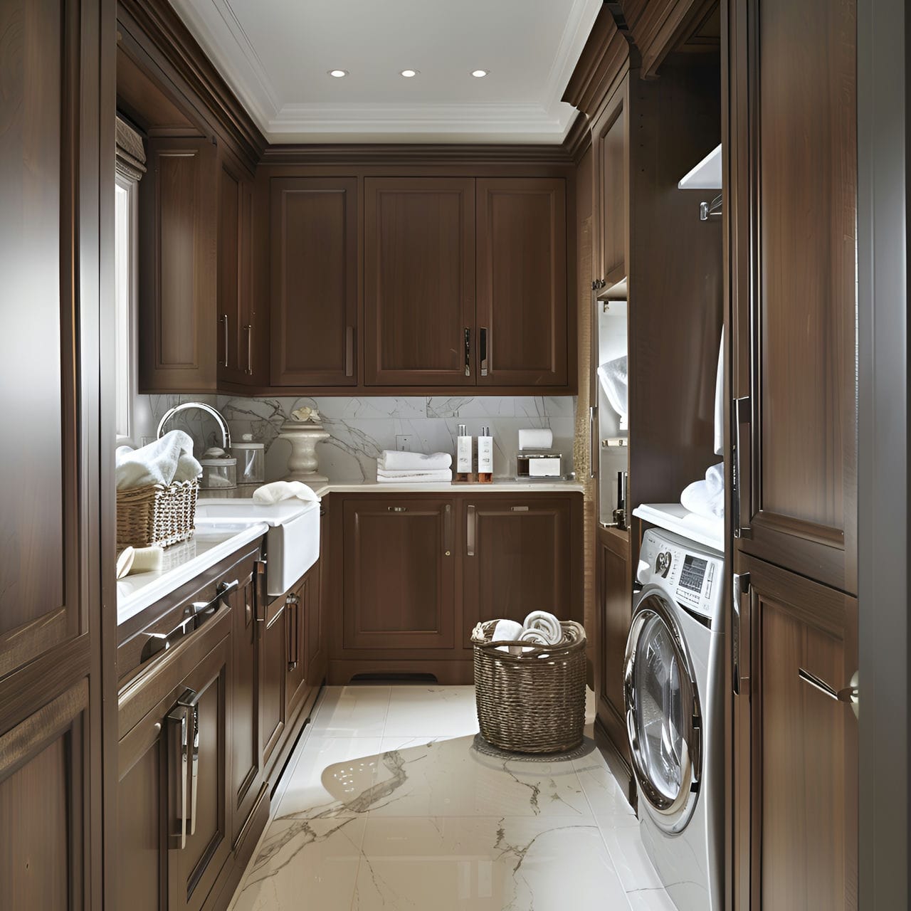 Laundry room: size, functionality, uses, furniture and renovation