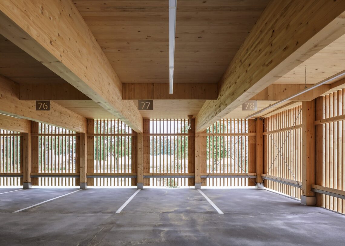 B&Amp;O Wooden Car Park / Hk Architekten, Hermann Kaufmann + Partner Zt 4 B&o wooden car park / hk architekten, hermann kaufmann + partner zt