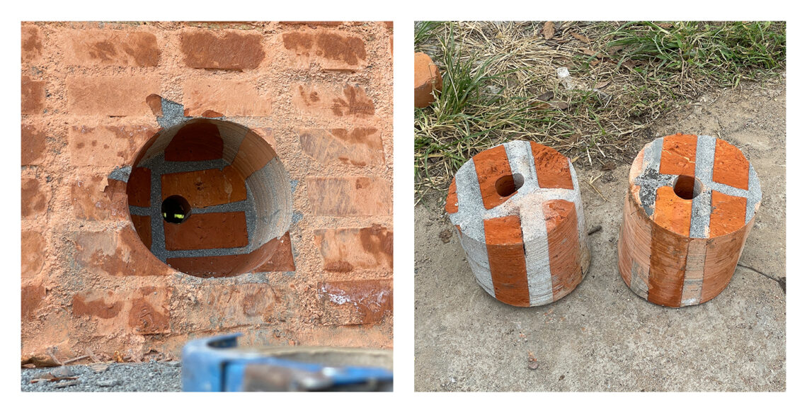 Twisted Brick Shell: Concept Library / Hcch Studio 43 Twisted brick shell concept library / hcch studio