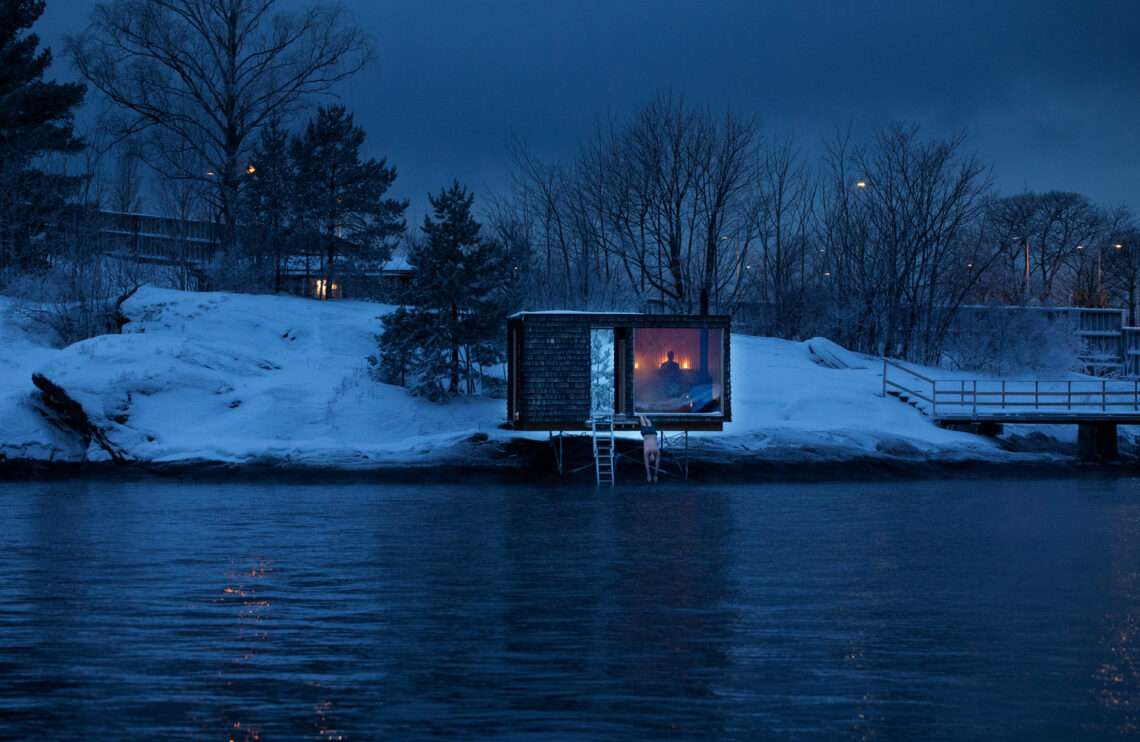 Hotspot Sauna / Oslo Works 20 Hotspot sauna / oslo works, community sauna by the oslofjord